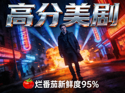 高分美剧海报 - 烂番茄新鲜度95%
